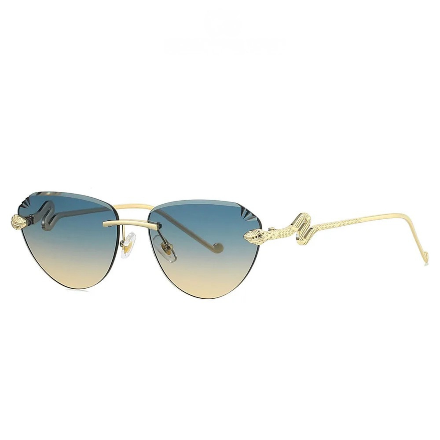 Elegant Metal Frame Sunglasses
