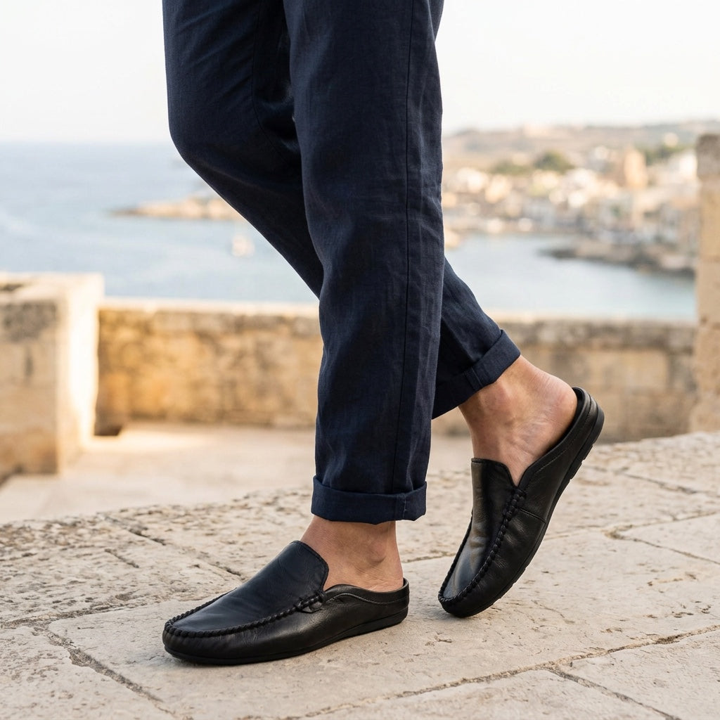 Men's Handmade Retro Loafers