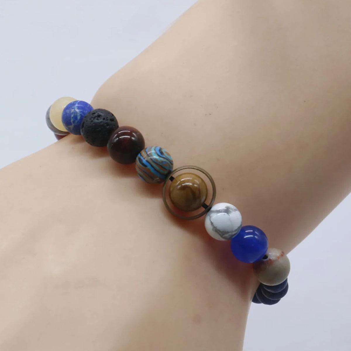 Infinite Cosmos Beaded Bracelet
