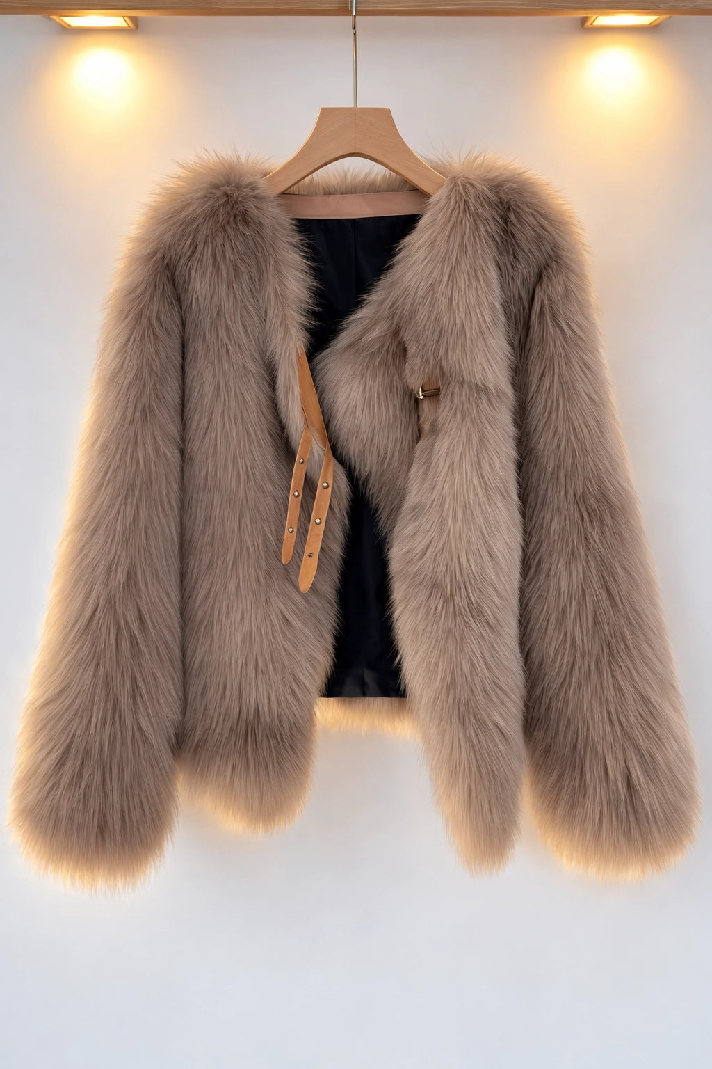 Lunaria Faux Cropped Coat