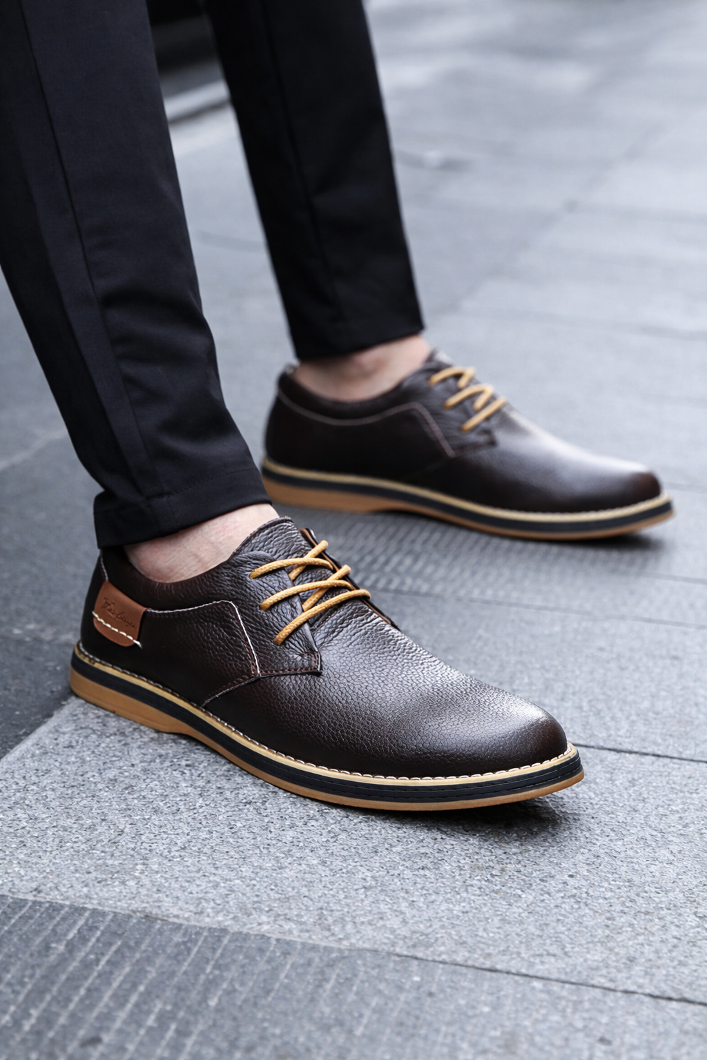 Brogue Lace Up Italian Shoes