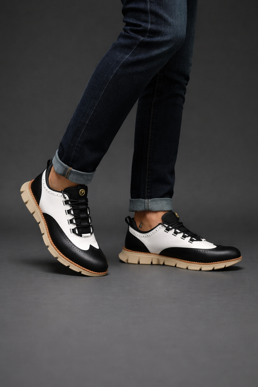 Wingtip British Oxford Shoes