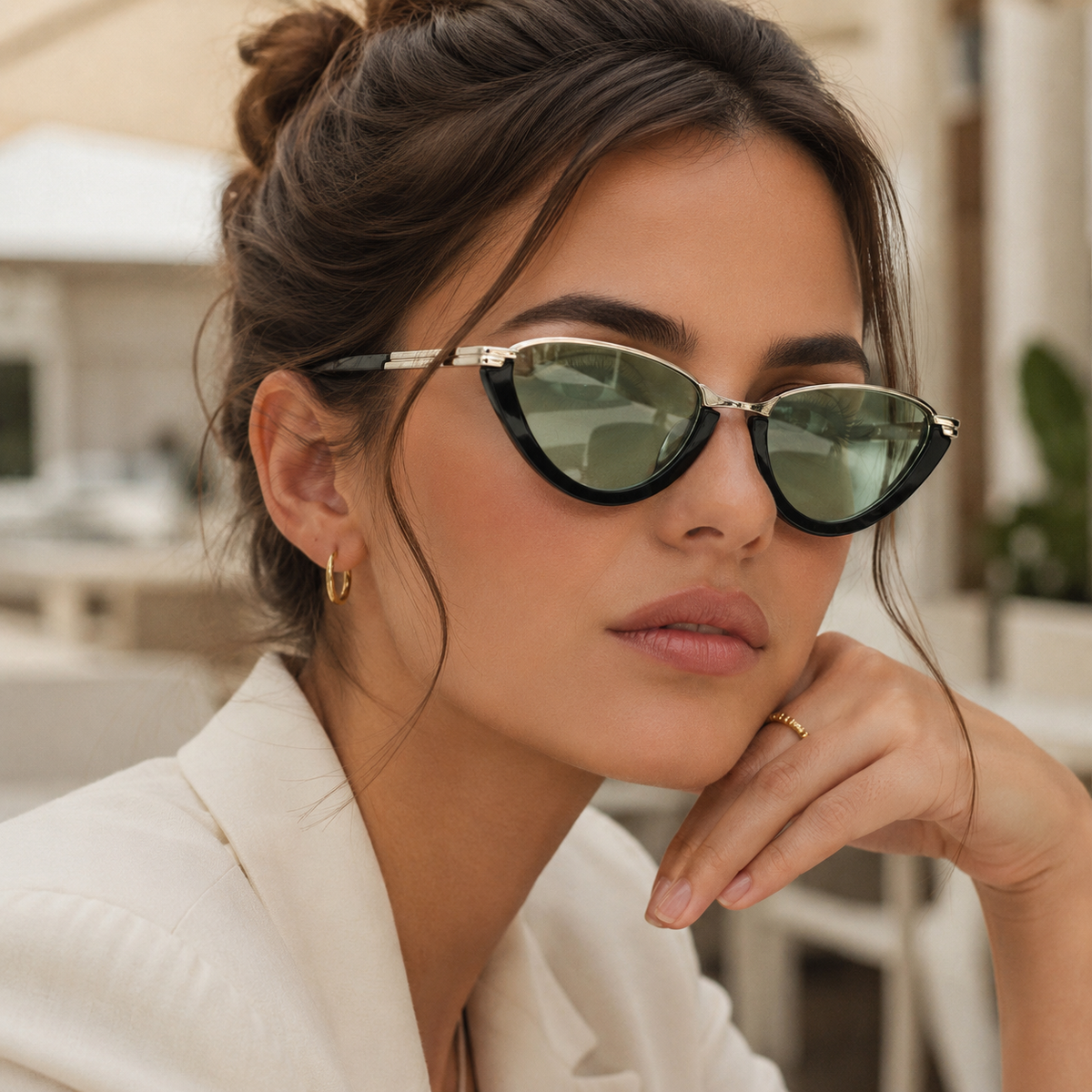 Small Cat Eye Sunglasses