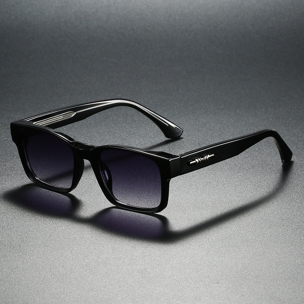 Retro Punk Square Sunglasses