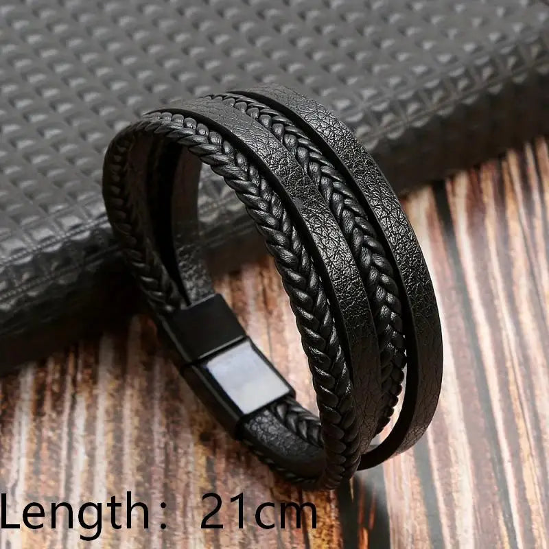 Zinc Alloy Rope Bracelet