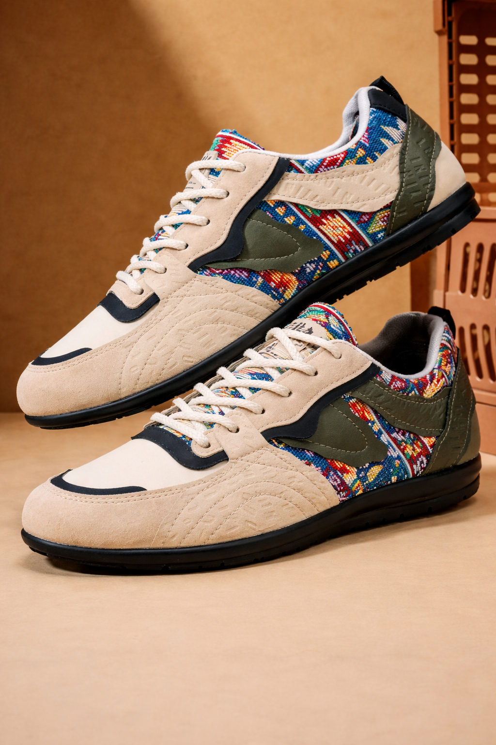 Retro Vintage Trainer Sneakers