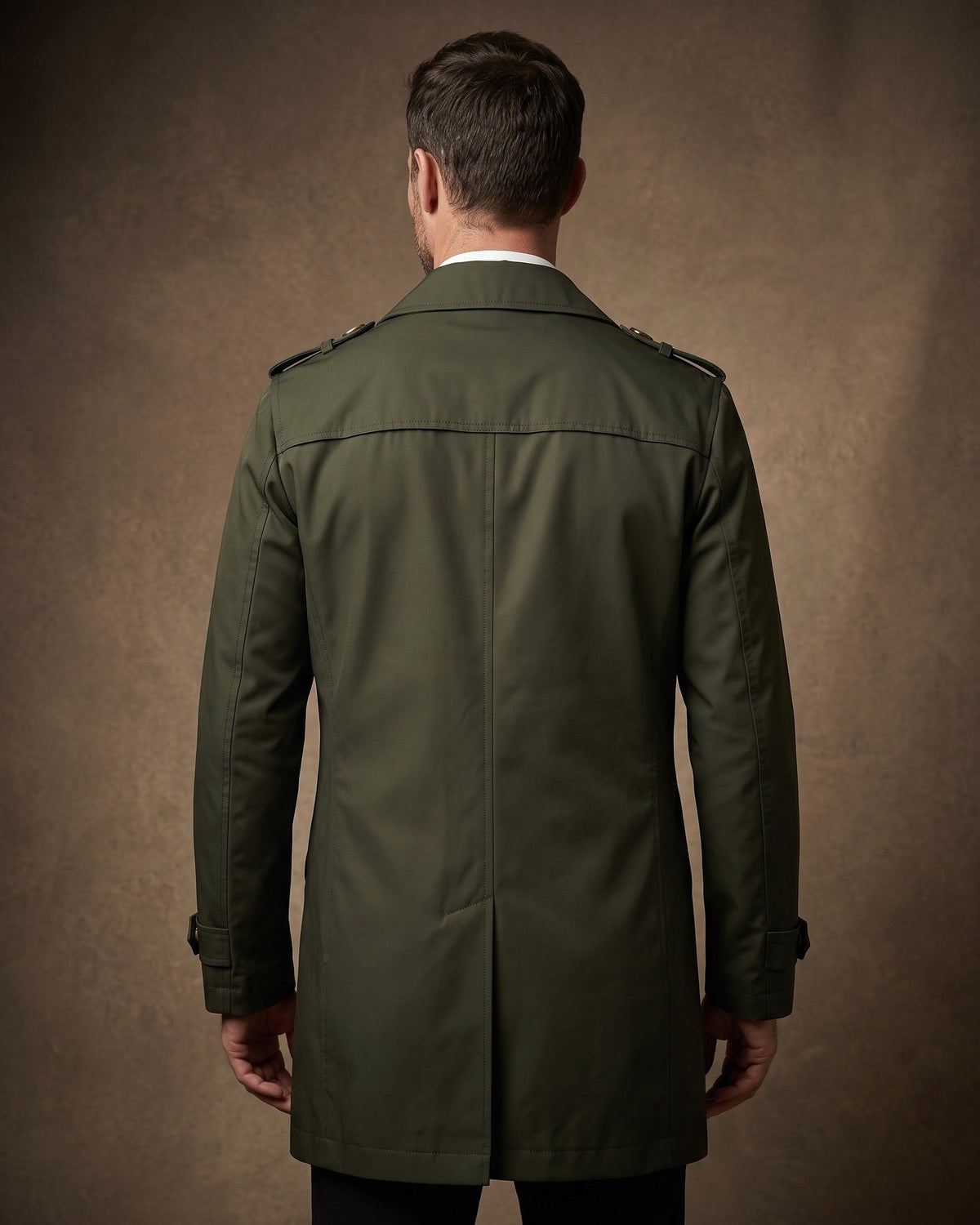 Men's Cotton Trench Coat