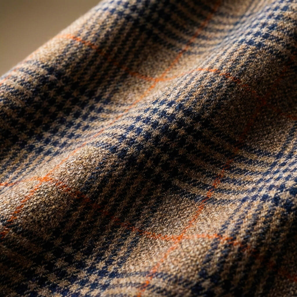 Plaid Slim Fit Blazer