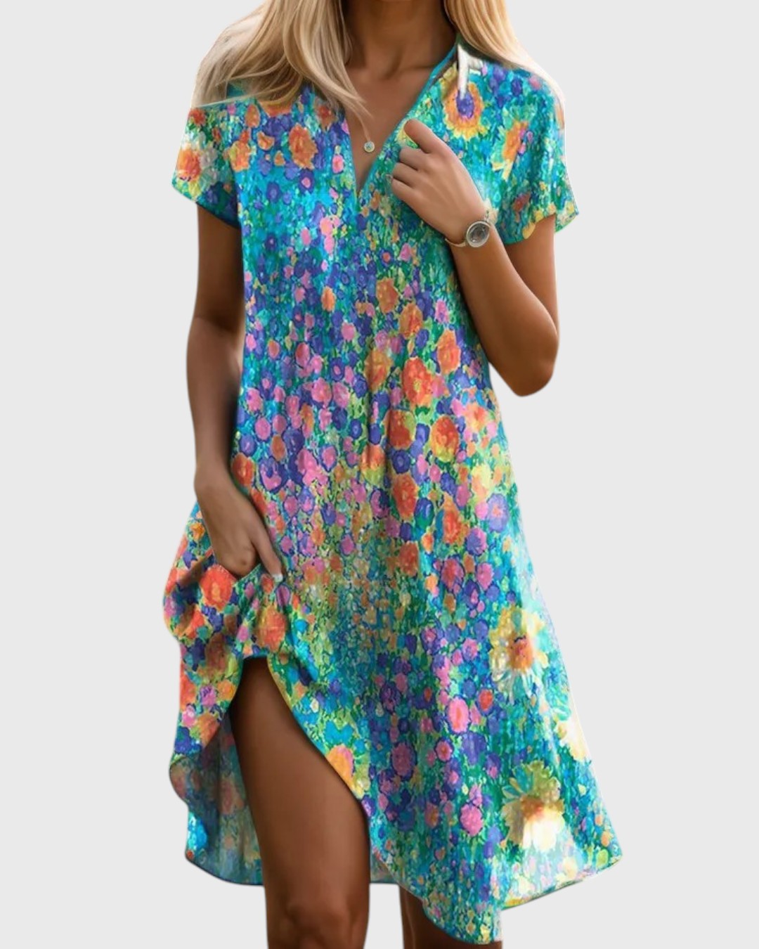Valentin | Stylish Print Dress