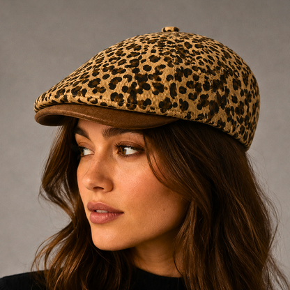 Women's Leopard Print Cap