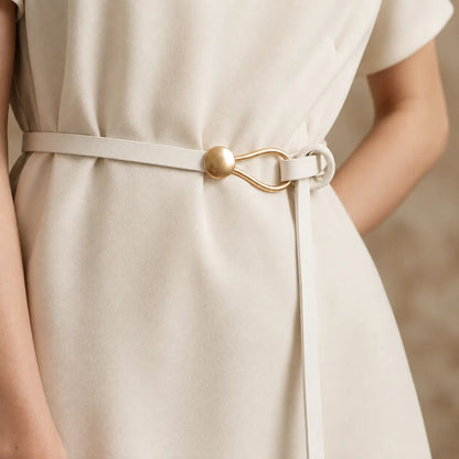 No-Hole Knotted Belt