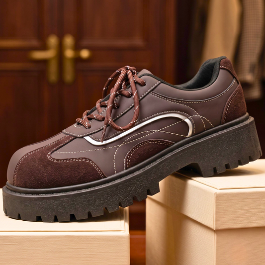 Men's Retro Derby Shoes