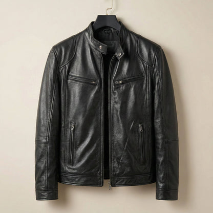 Short Coat Biker Style