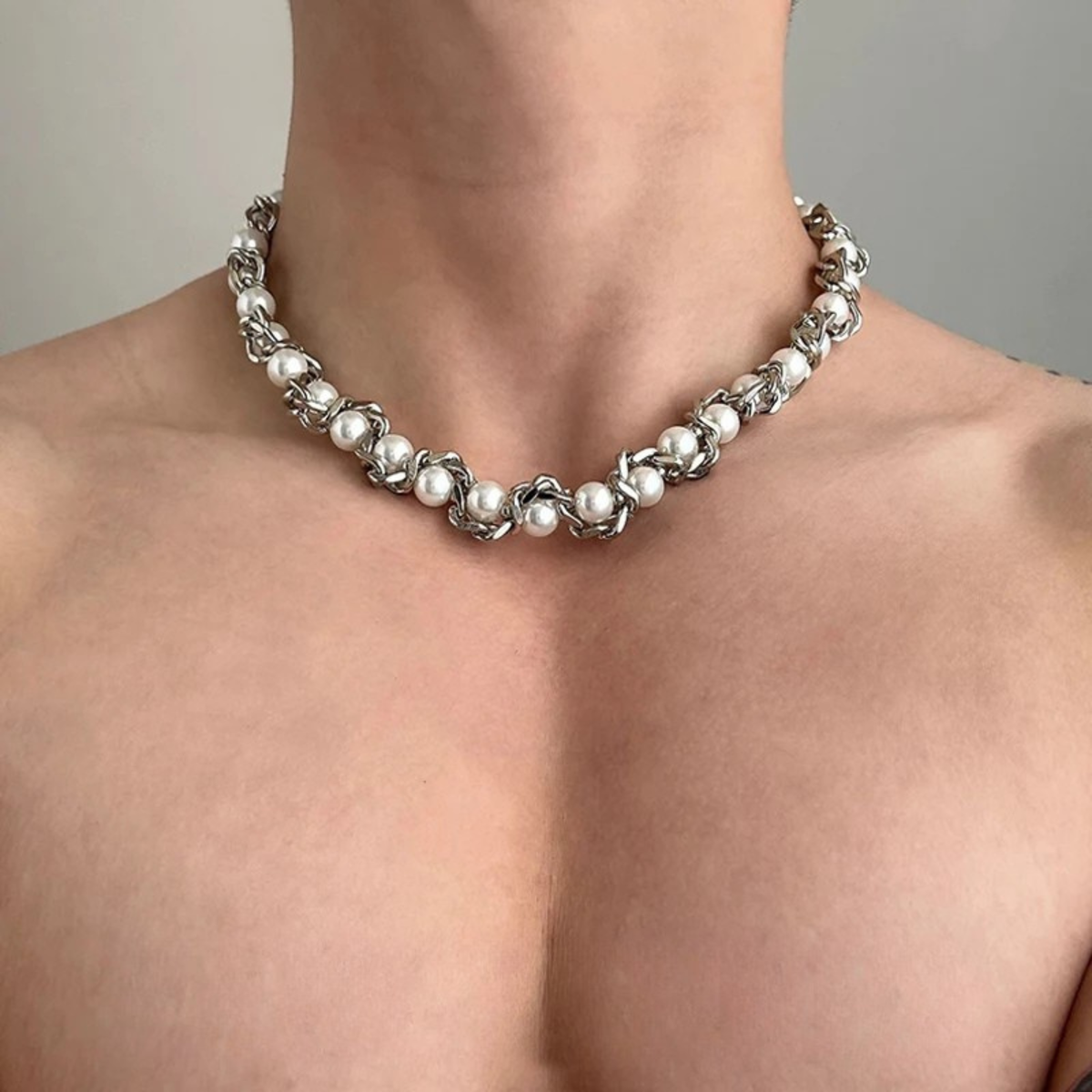 Men's Punk Thick Necklace