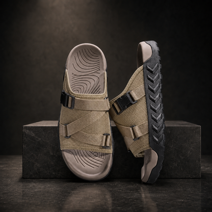 Thick Soled Round Slippers