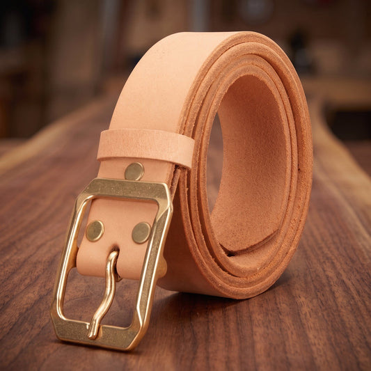 Top Layer Cowhide Belt