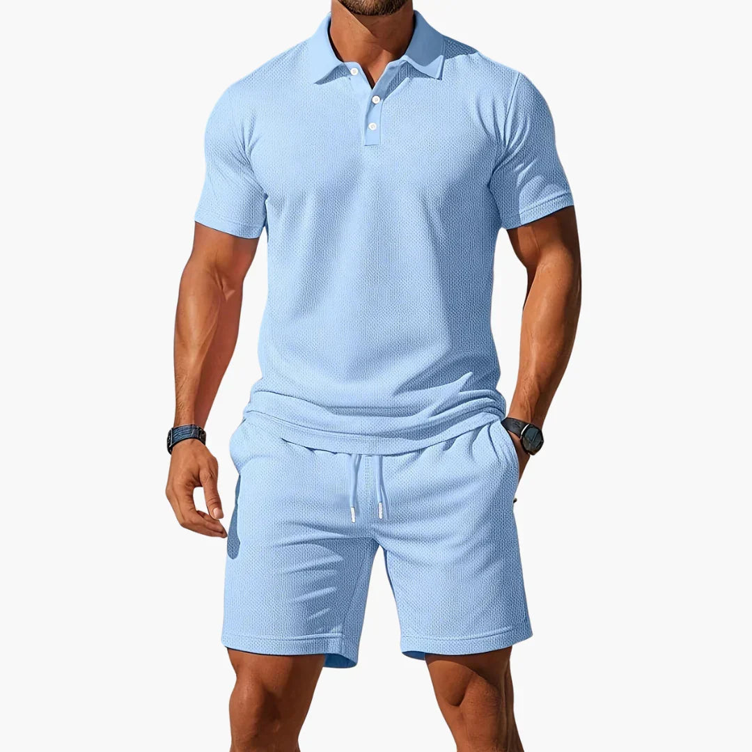 Summer Sporty Button-Up Top