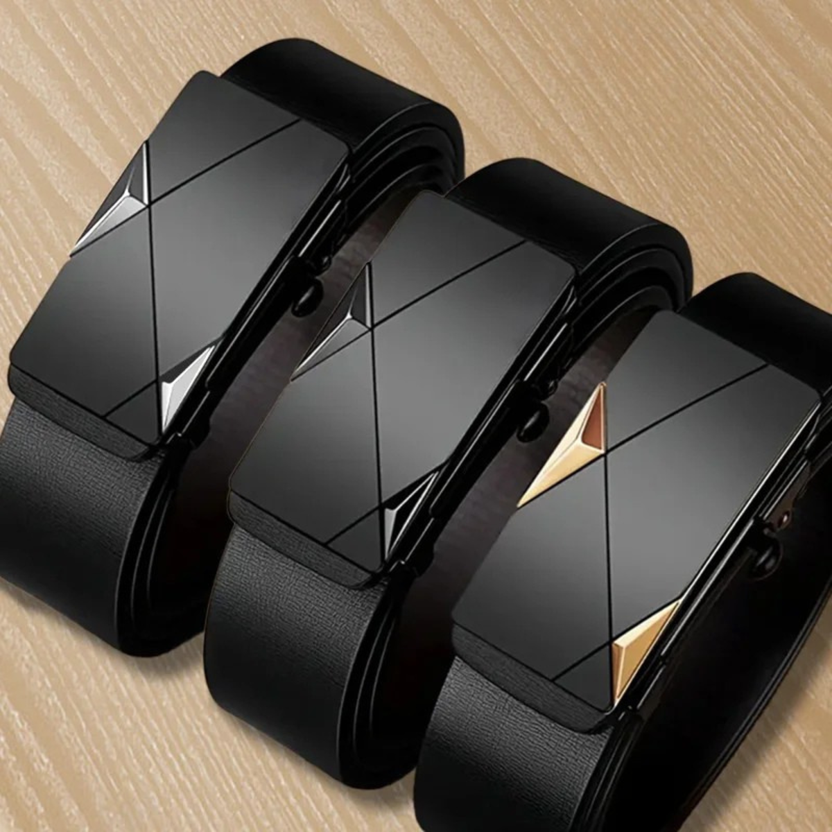 Genuine Leather Ratchet Belt