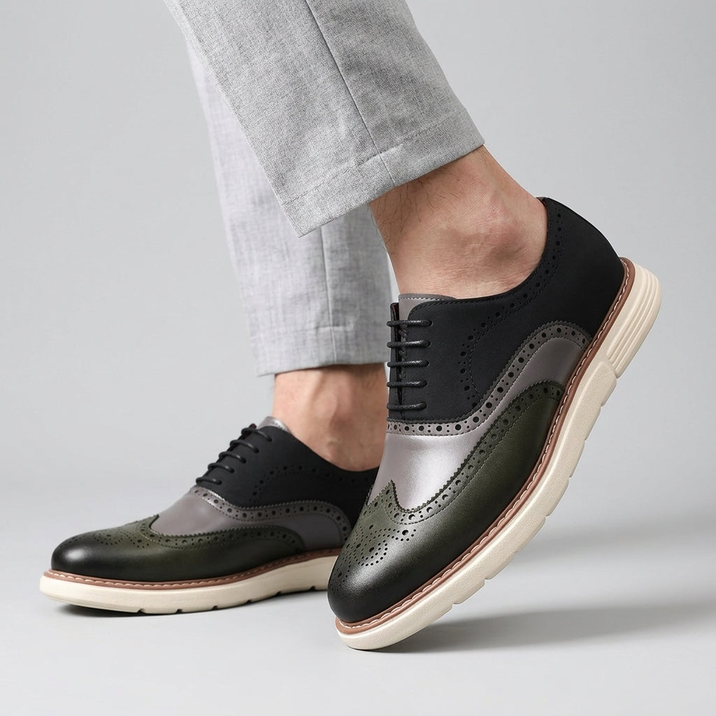 Leather Slip-On Loafers