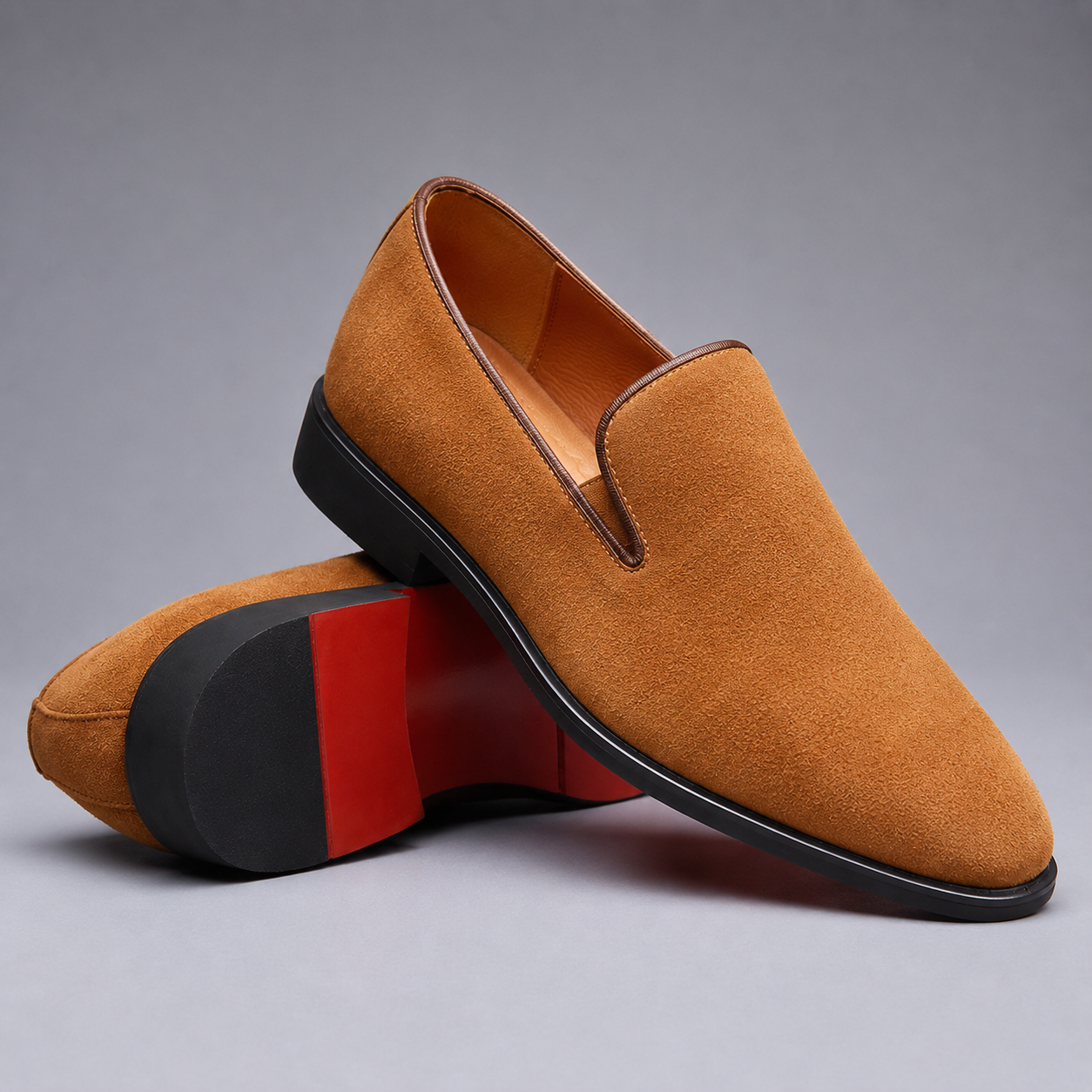 Men's Red Bottom Loafers