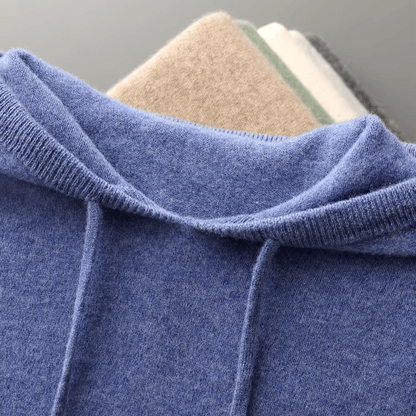 Merino Wool Hooded Sweatshirt