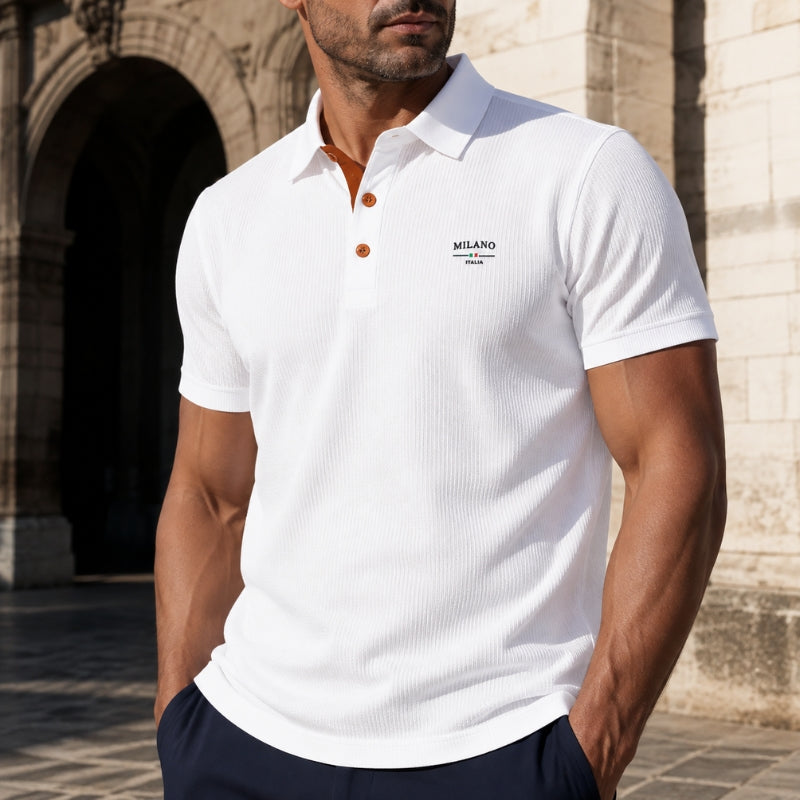 Jacquard Polo Shirt