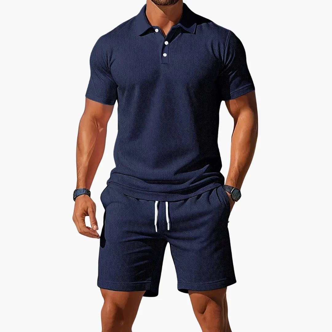 Summer Sporty Button-Up Top
