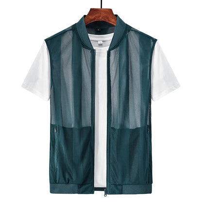 Mesh Hollow Outdoor Waistcoat