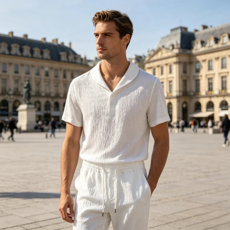 Men's Short-Sleeve Resort Set