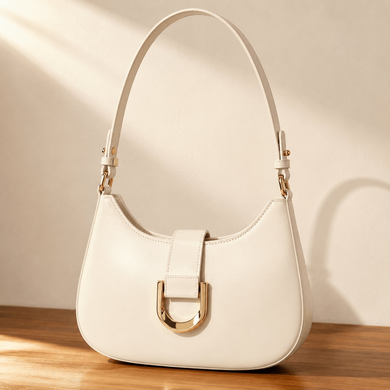 Leather Dumpling Crossbody Bag