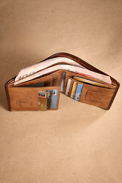 Leather Trifold Wallet
