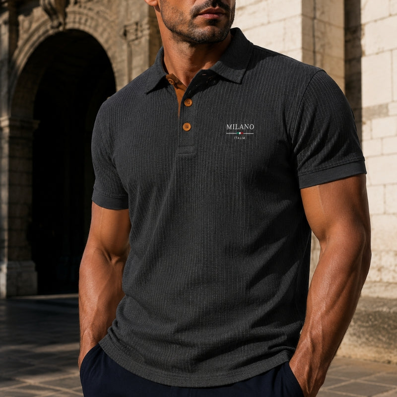 Jacquard Polo Shirt