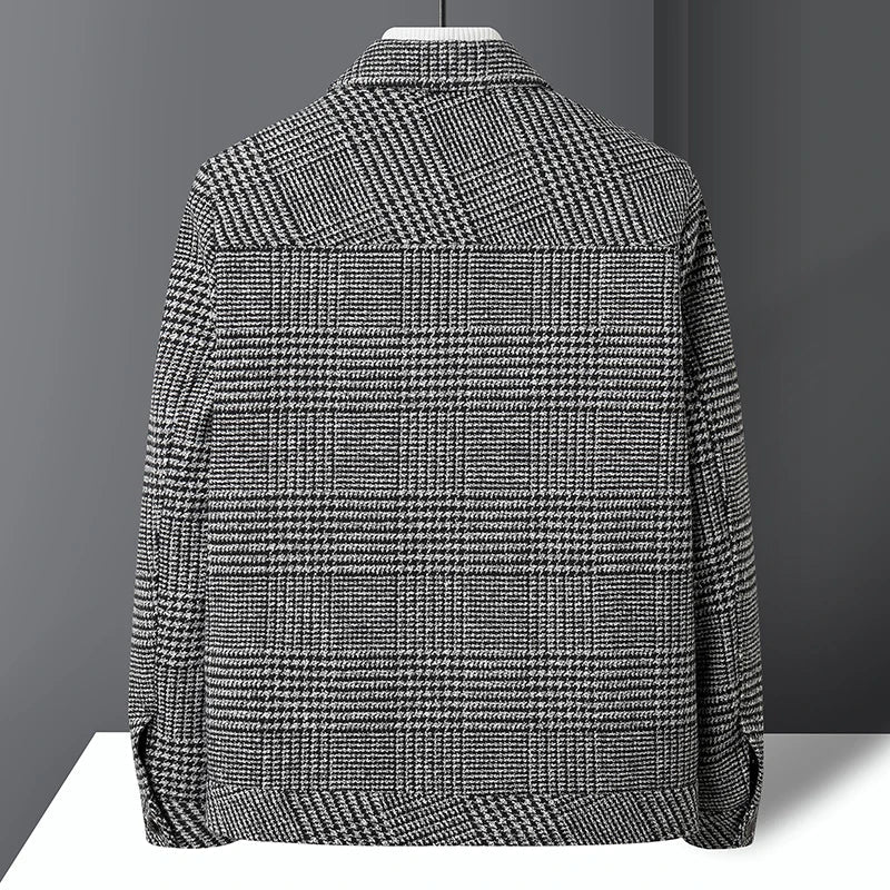 Slim-Fit Woolen Jacket