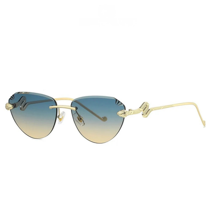 Elegant Metal Frame Sunglasses
