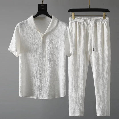 Men's Short-Sleeve Resort Set