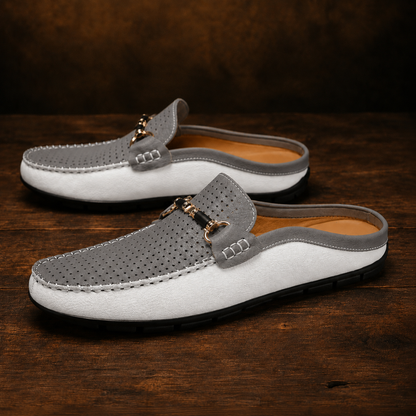 Backless Slip-On Loafers