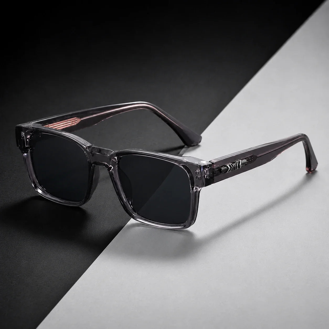 Retro Punk Square Sunglasses