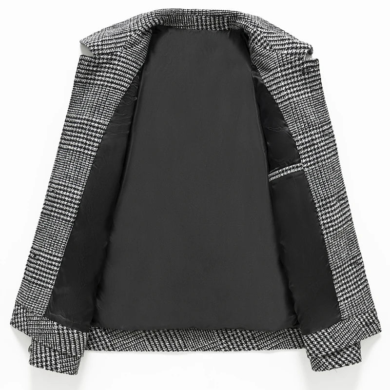 Slim-Fit Woolen Jacket