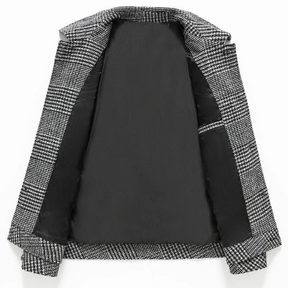 Slim-Fit Woolen Jacket