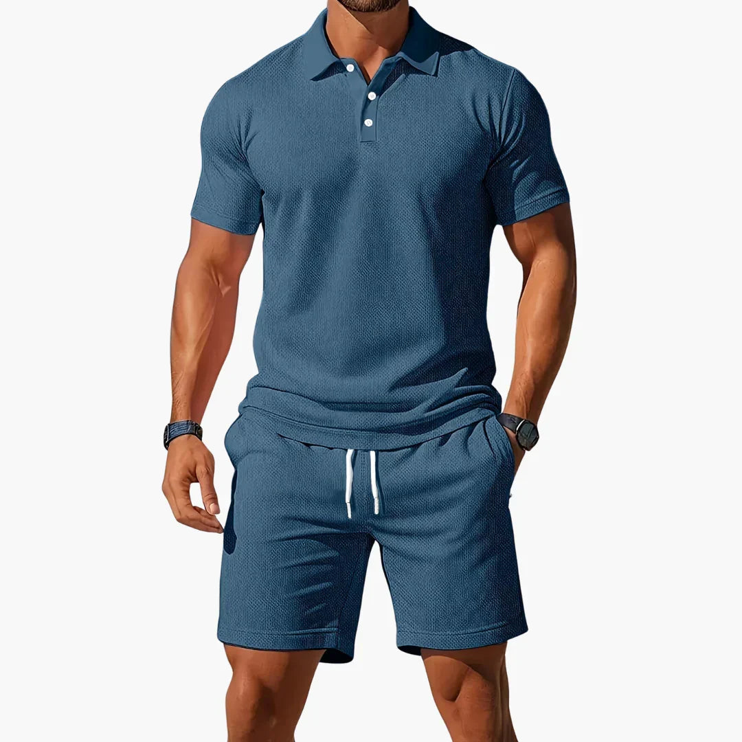 Summer Sporty Button-Up Top