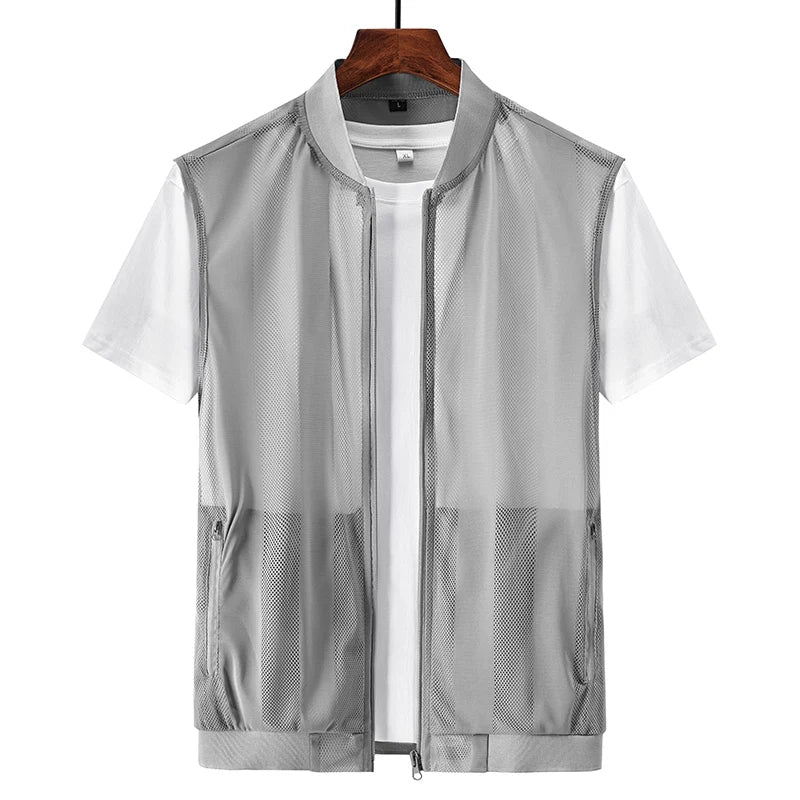 Mesh Hollow Outdoor Waistcoat