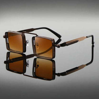 Punk Style Hollow Sunglasses
