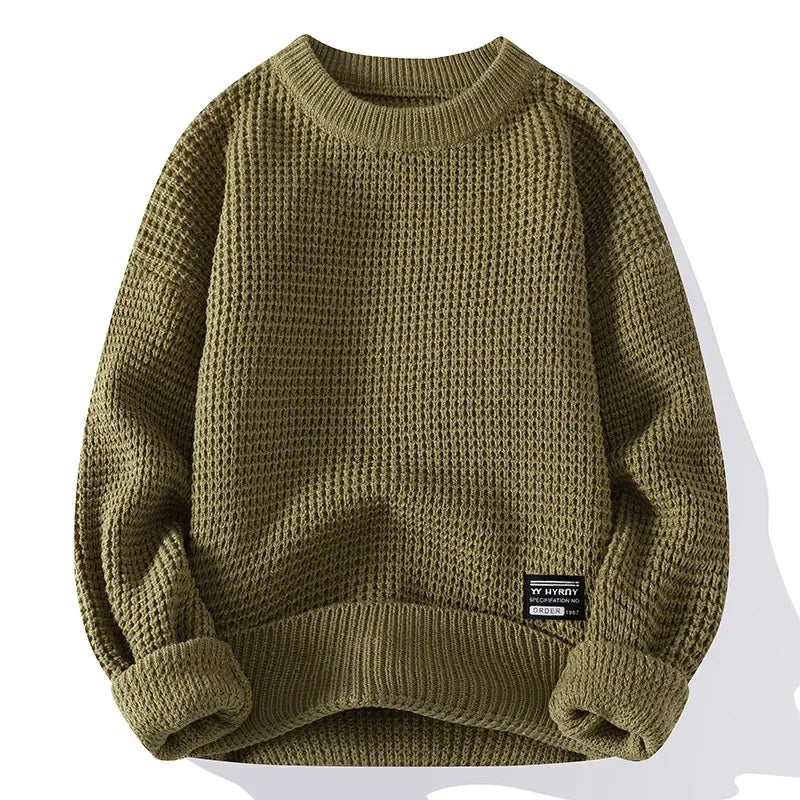 Splice Casual Knit Top