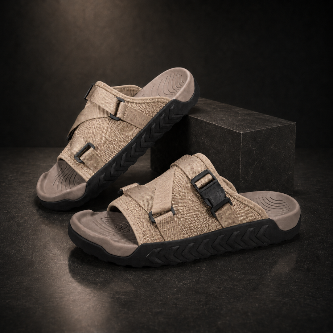 Thick Soled Round Slippers