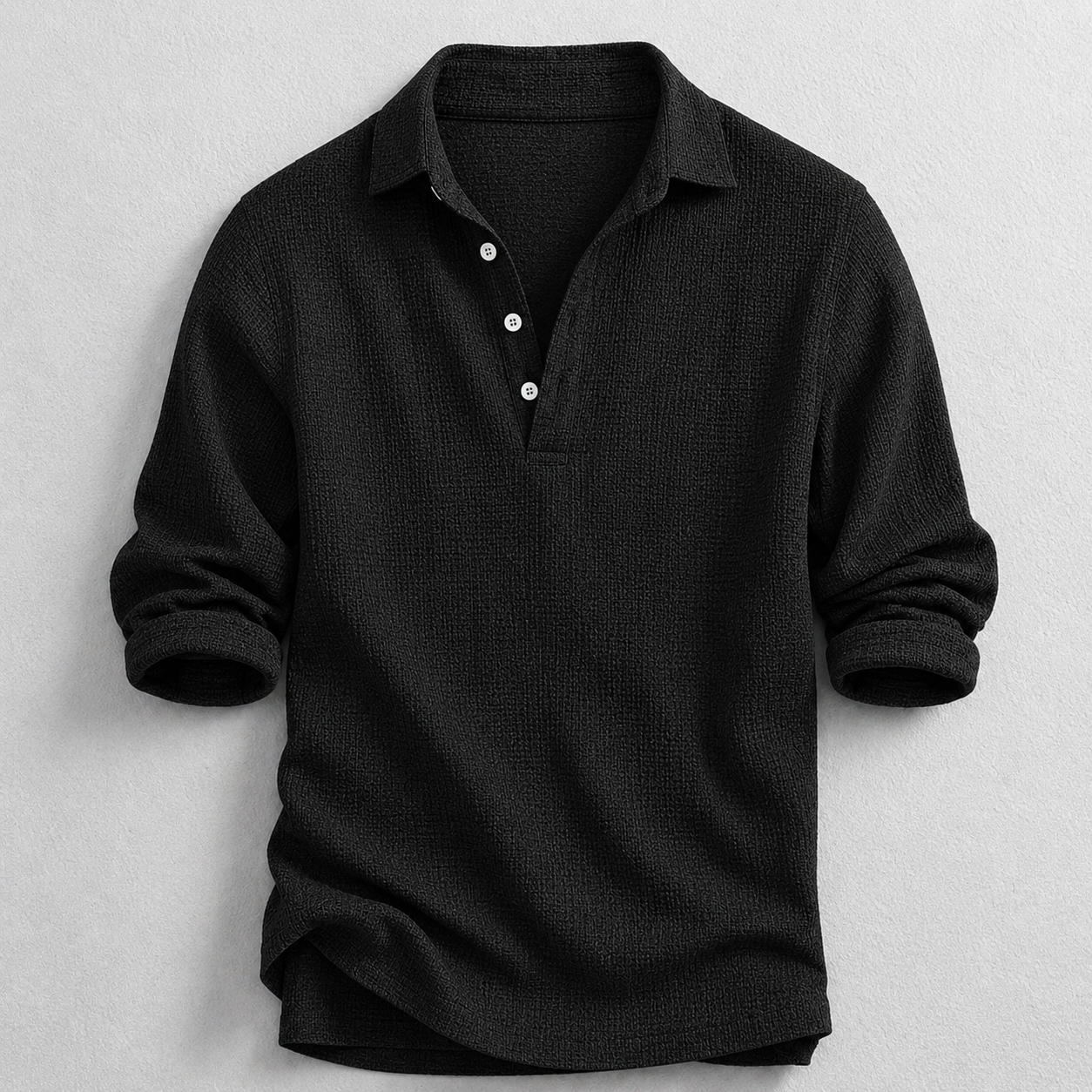 Long Sleeve Collared Pullover