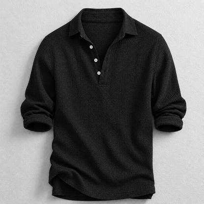 Long Sleeve Collared Pullover