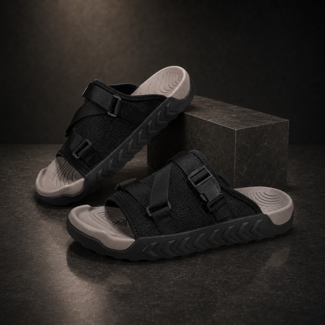 Thick Soled Round Slippers