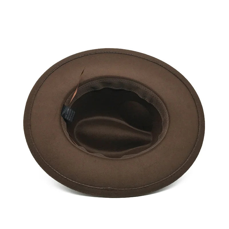 Leaf Buckle Jazz Hat
