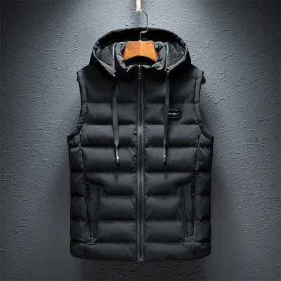 Hooded Casual Vest Jacket