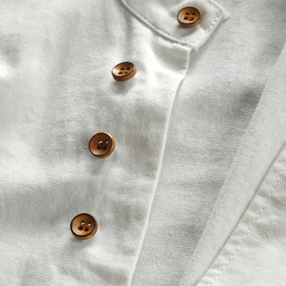 Vintage Collar Linen Shirt